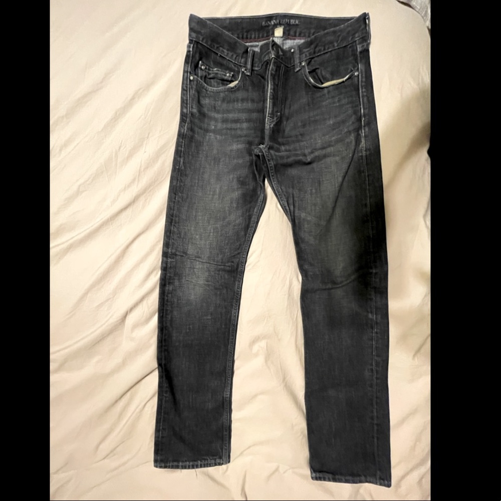 Lot of (3) banana republic and gap jeans
